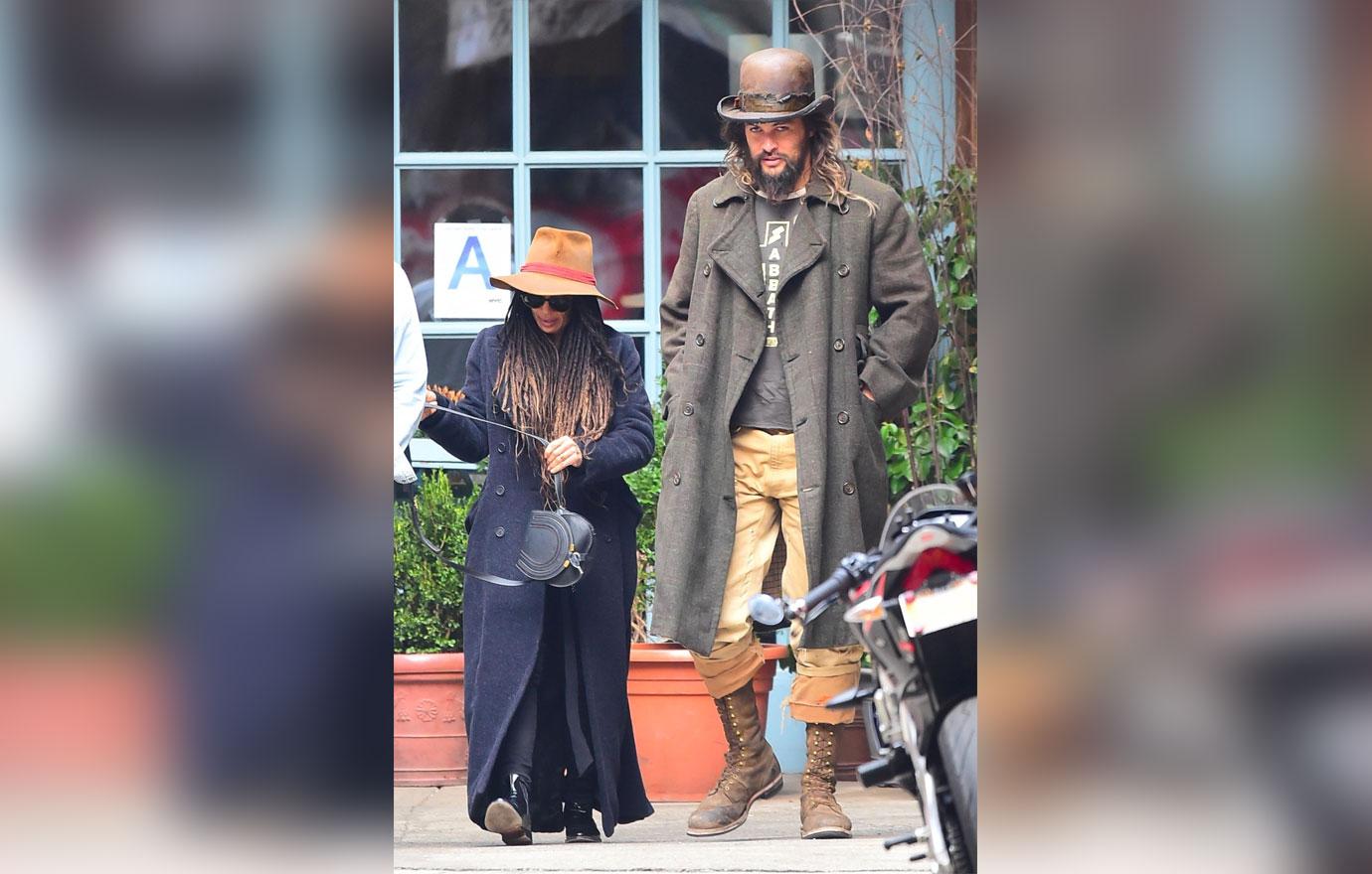 Jason momoa Lisa Bonet lunch