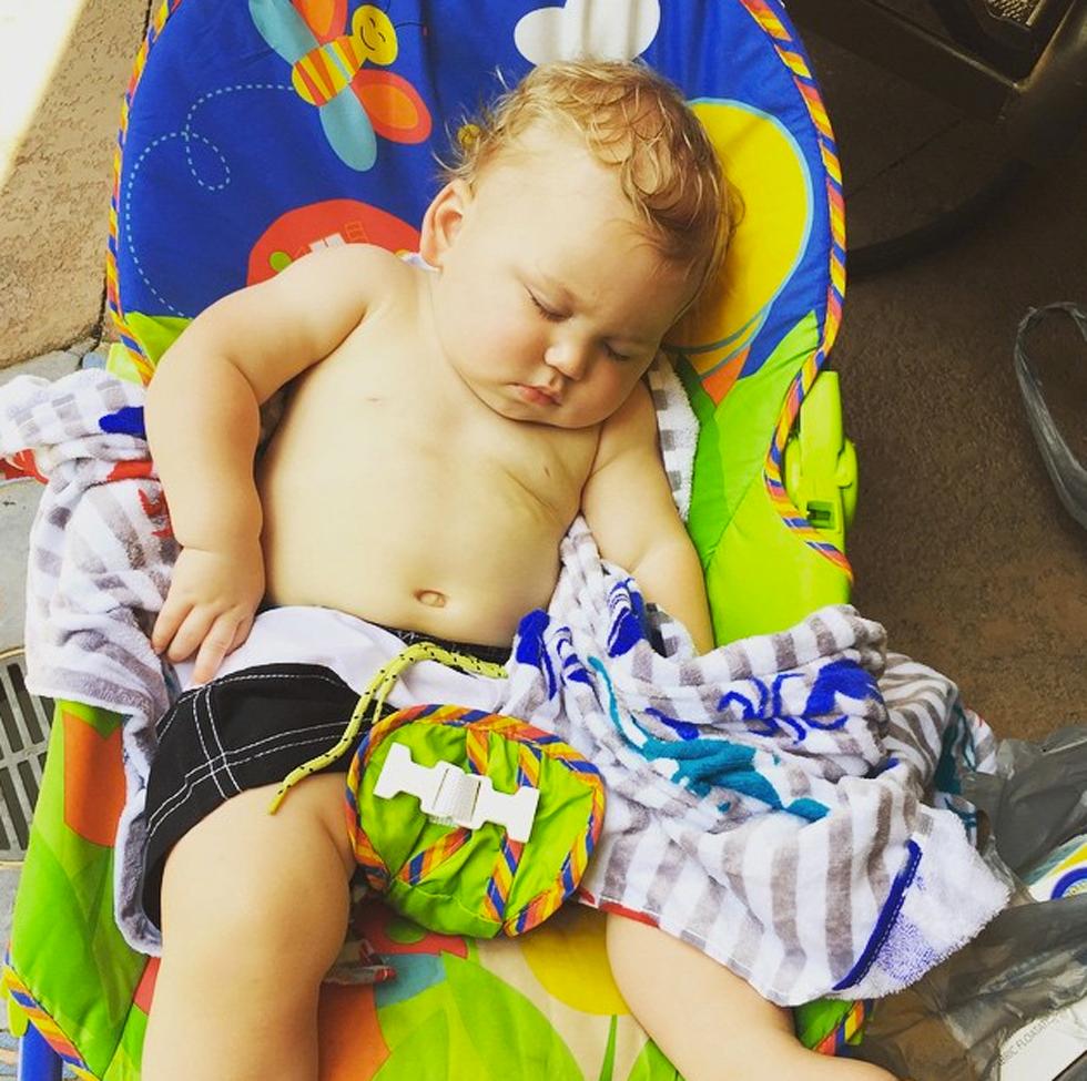 Kaiser jenelle evans son