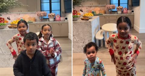 khloe kim kardashians kids dance party watch