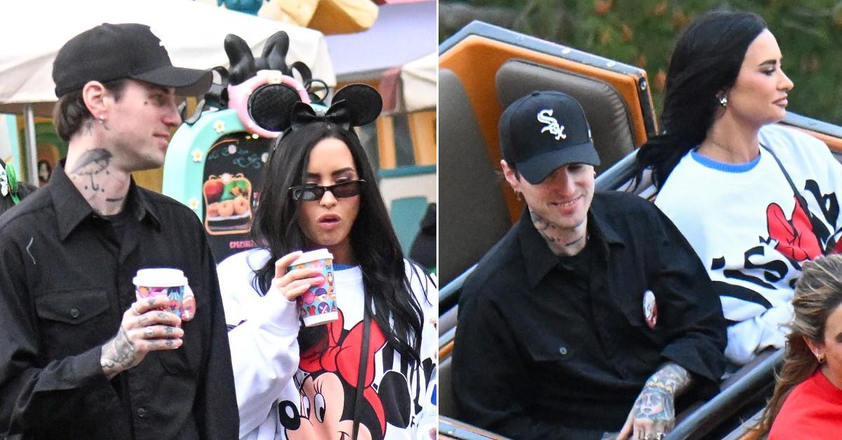 demi lovato disneyland  pp