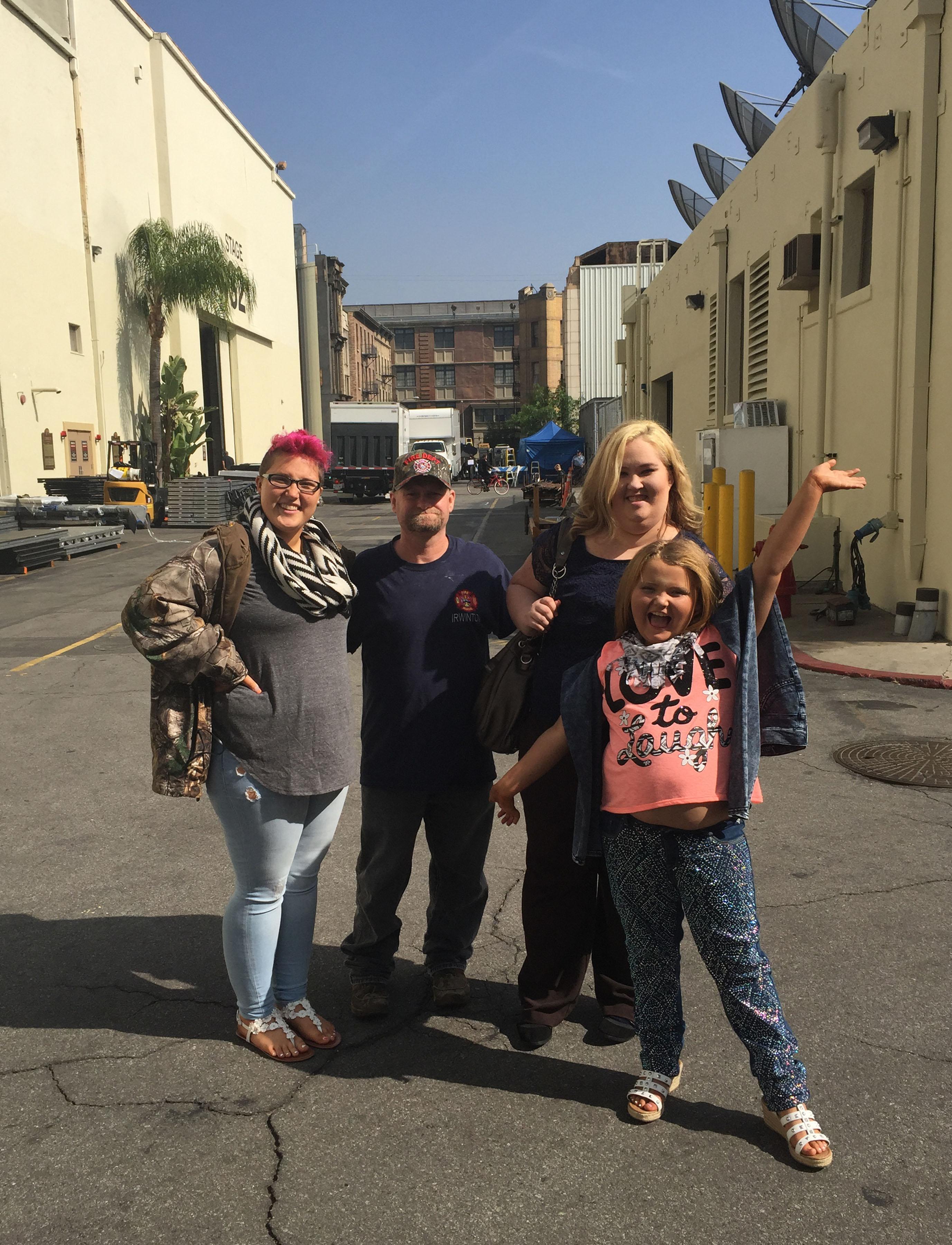 EXCLUSIVE: Honey Boo Boo and family visit Paramount Pictures studios for meetings as they hope for a return to TV