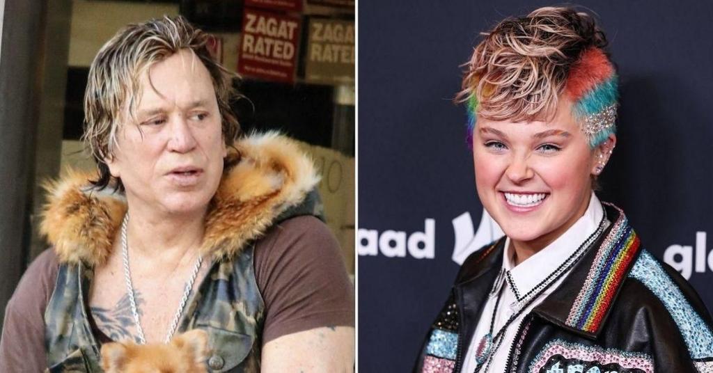 Mickey Rourke Looks Unrecognizable While Accepting Taco Bell Delivery