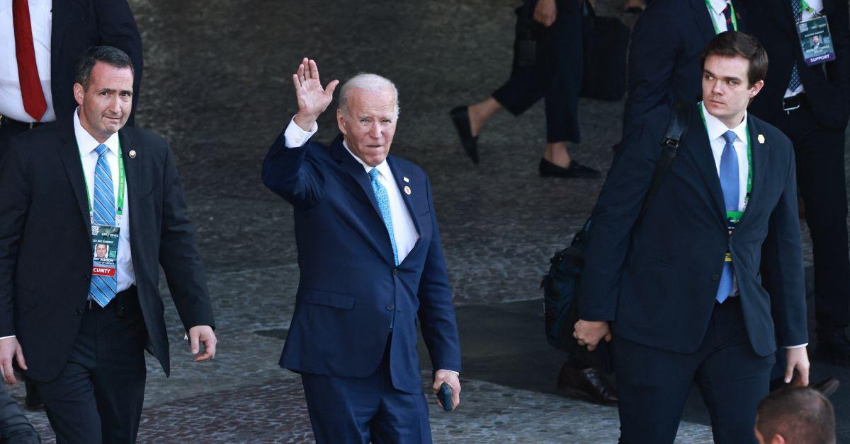 Photo of Joe Biden. 
