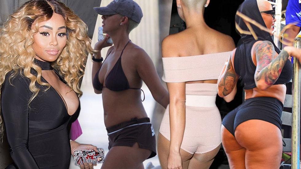 Plastic Surgery Shocker! See Proof Amber Rose And Blac Chyna Have Gone Too  Far