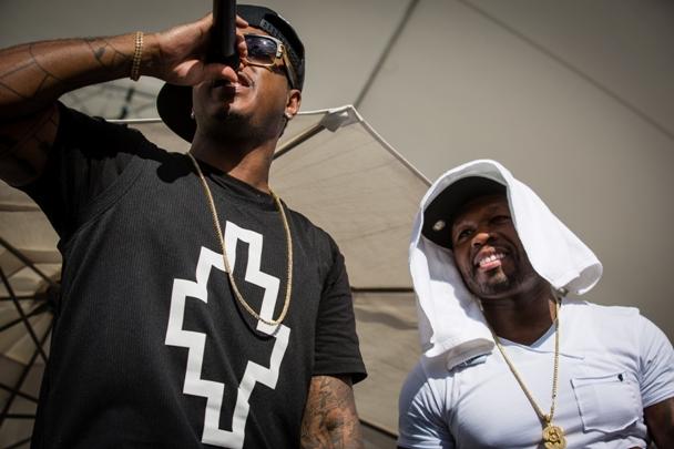 Jeremih and 50 Cent deliver explosive performance at Foxtail Pool Club_Seva Kalashnikov