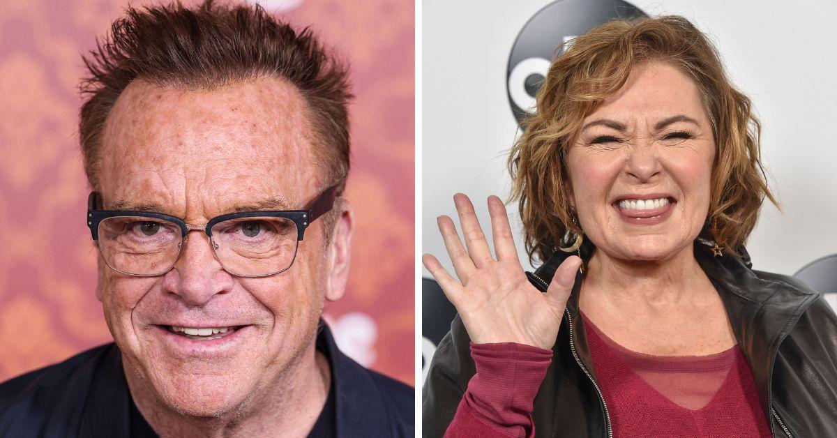 tom arnold roseanne barr relationship timeline marriage divorce