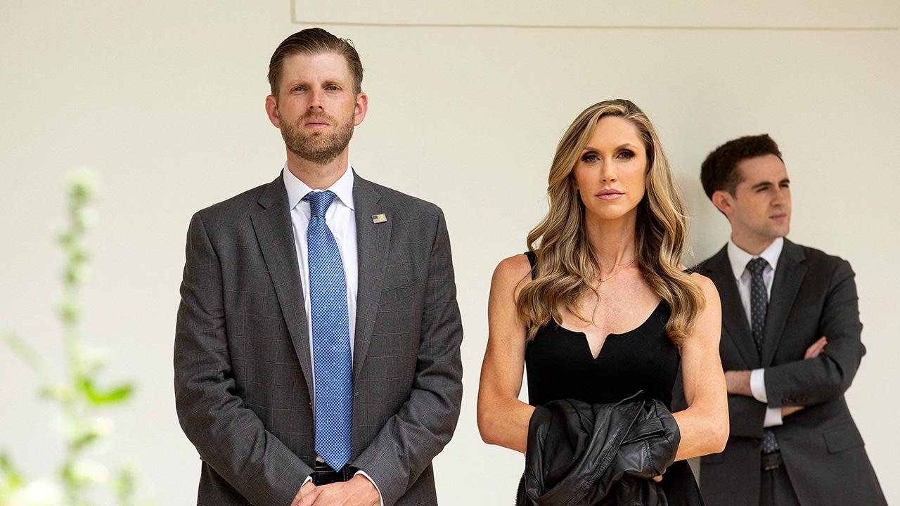 Image of Lara Trump's social media photos fueled online commentary.