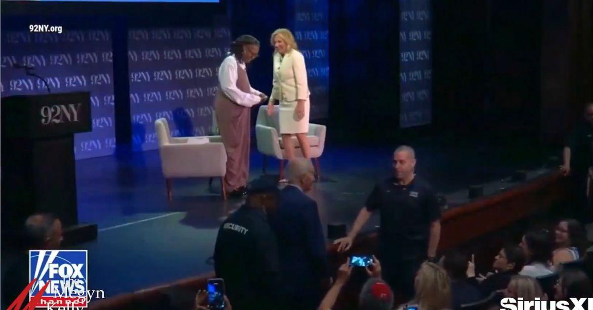image of Jill Biden is promoting her new memoir. 