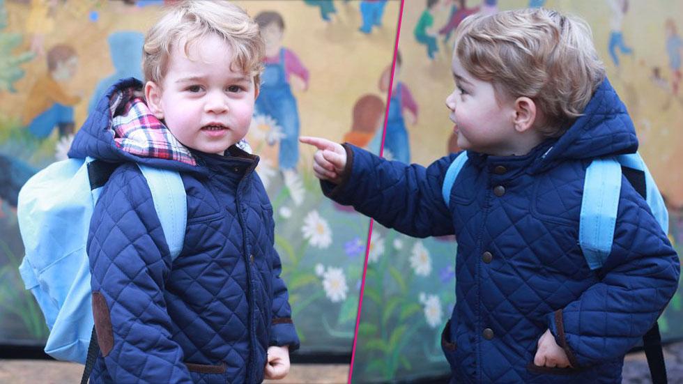 prince george first day of preschool