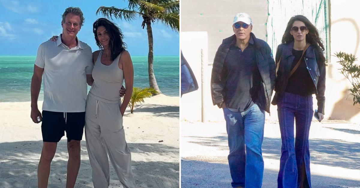 Photos of George Clooney, Amal Clooney, Cindy Crawford and Rande Gerber