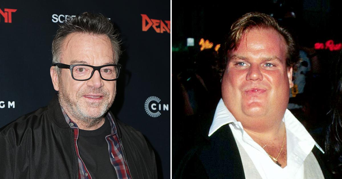 tom arnold reveals he was chris farleys sponsor for a few years