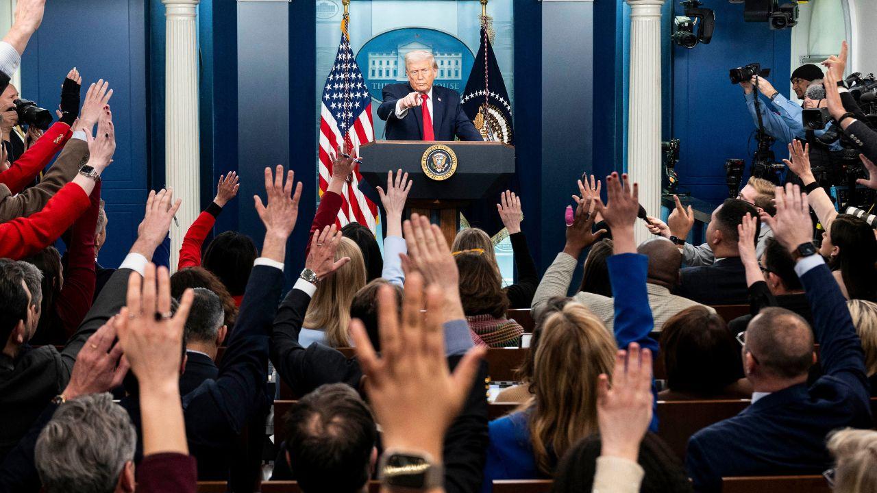 Image of A federal judge ordered the White House to restore credentials for several outlets.