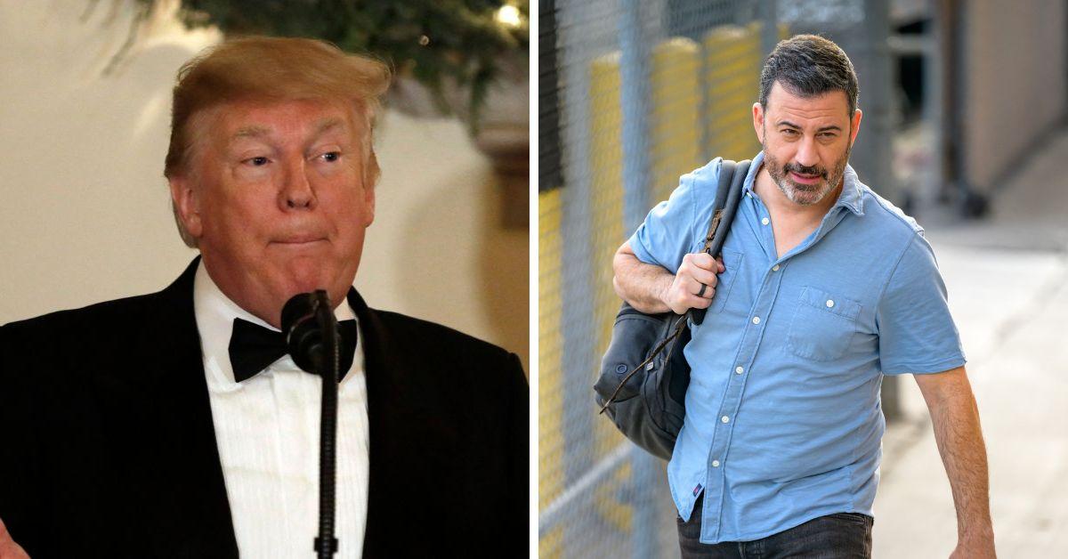 jimmy kimmel and donald trump