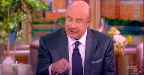 dr phil bizarre covid rant school shutdowns the view pp