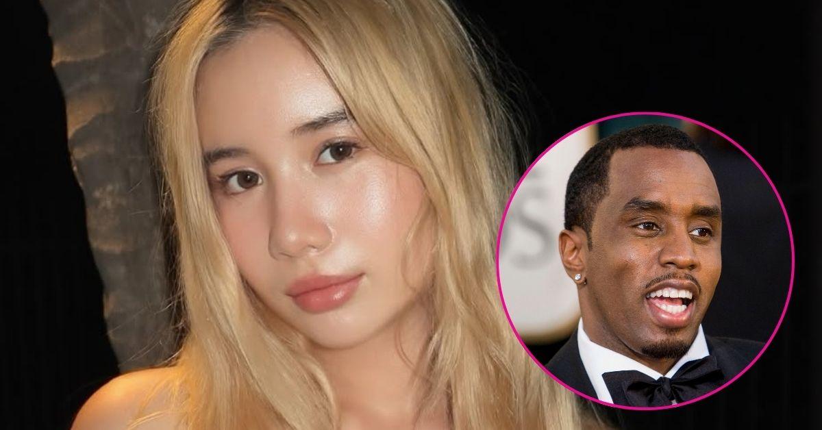 Composite Photos of Lil Tay and Diddy