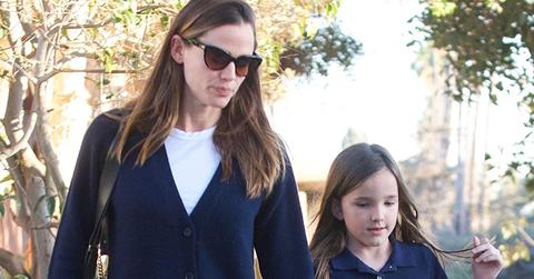 Jennifer garner daughter seraphina optometrist pics
