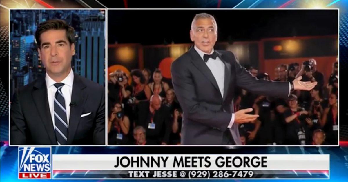 george clooney lashes out nervous reporter barack obama used him joe biden election