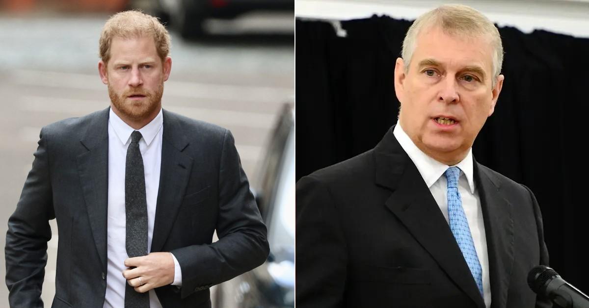 prince harry sidelined coronation prince andrew shown respect