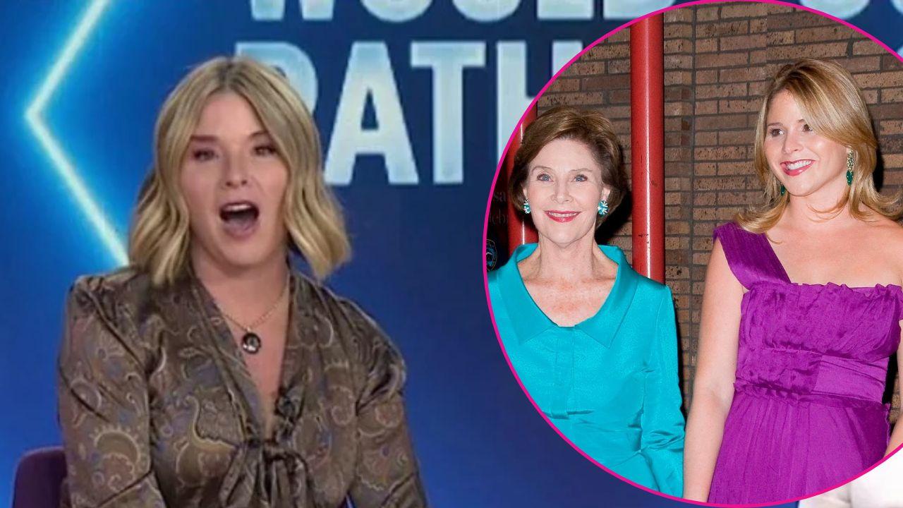 Jenna Bush Hager, Laura Bush