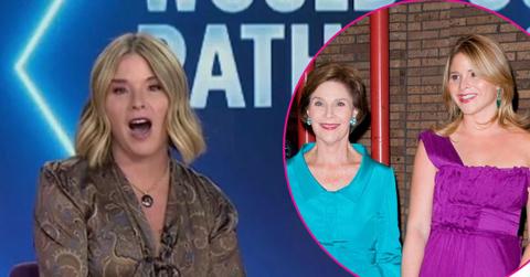 Jenna Bush Hager, Laura Bush