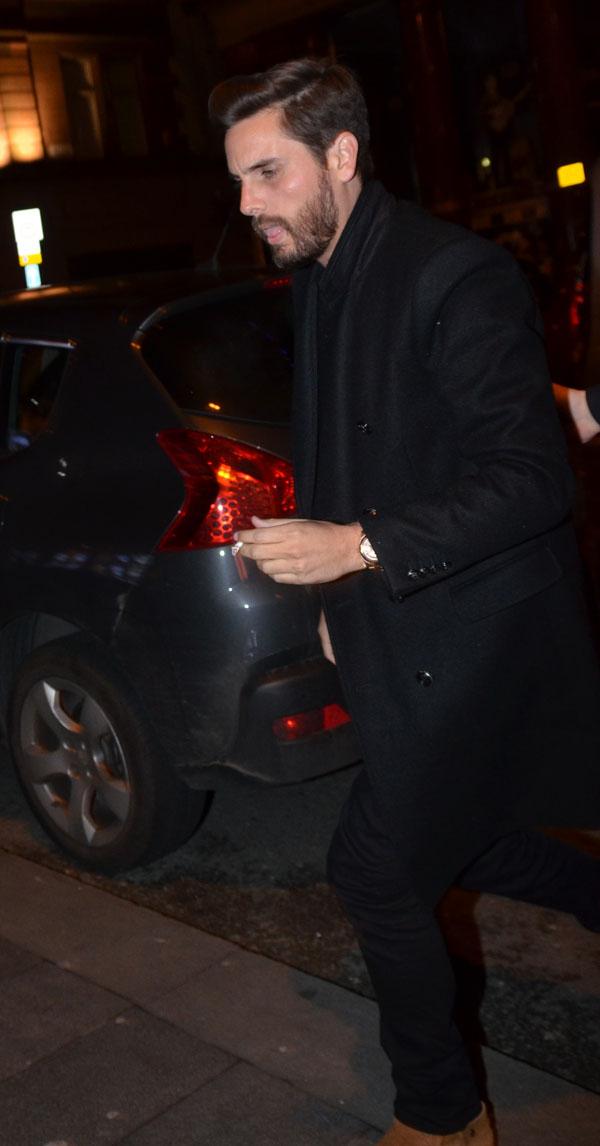 Scott Disick Arriving At Kingdom Bar Liverpool