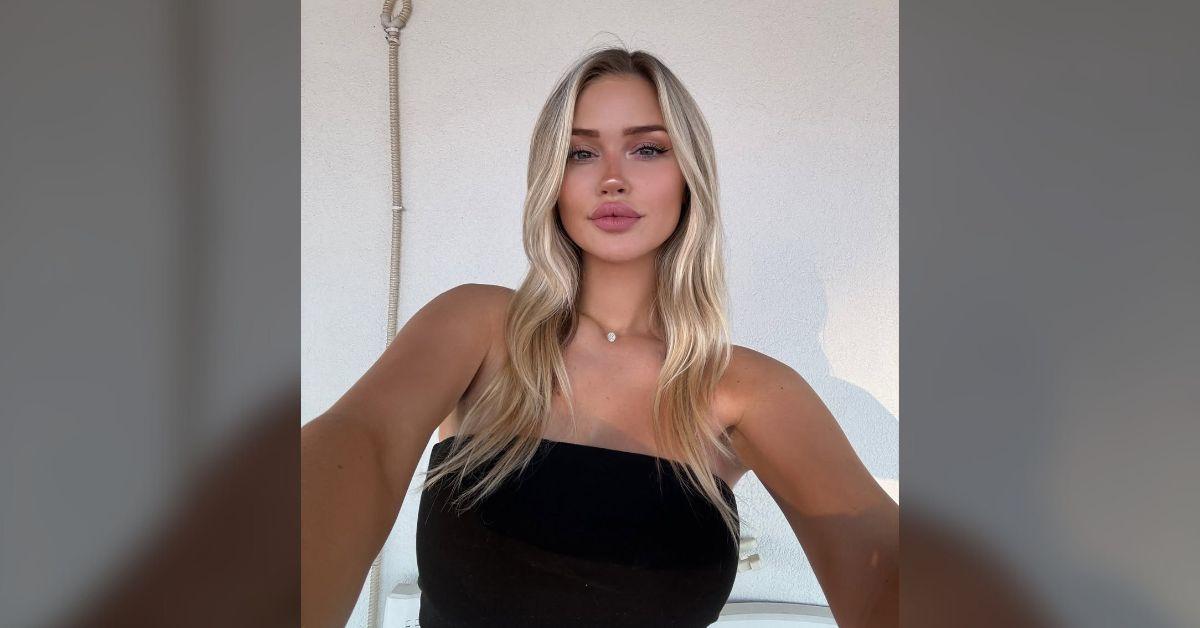 Tana Rain shares a nice selfie in a black strapless top.