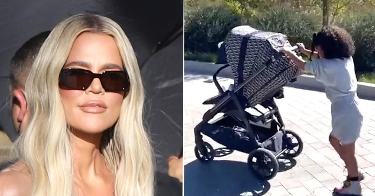 Khloe Kardashian critics spot her 'secret butt pads' in unedited video with  son Tatum after drastic weight loss