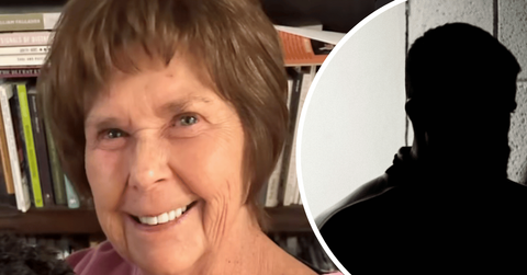 Composite photo of Nancy Guthrie and silhouette.