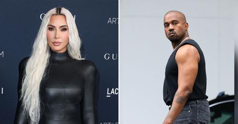 kim kardashian supports ex husband kanye west yeezy slides presidential run pp
