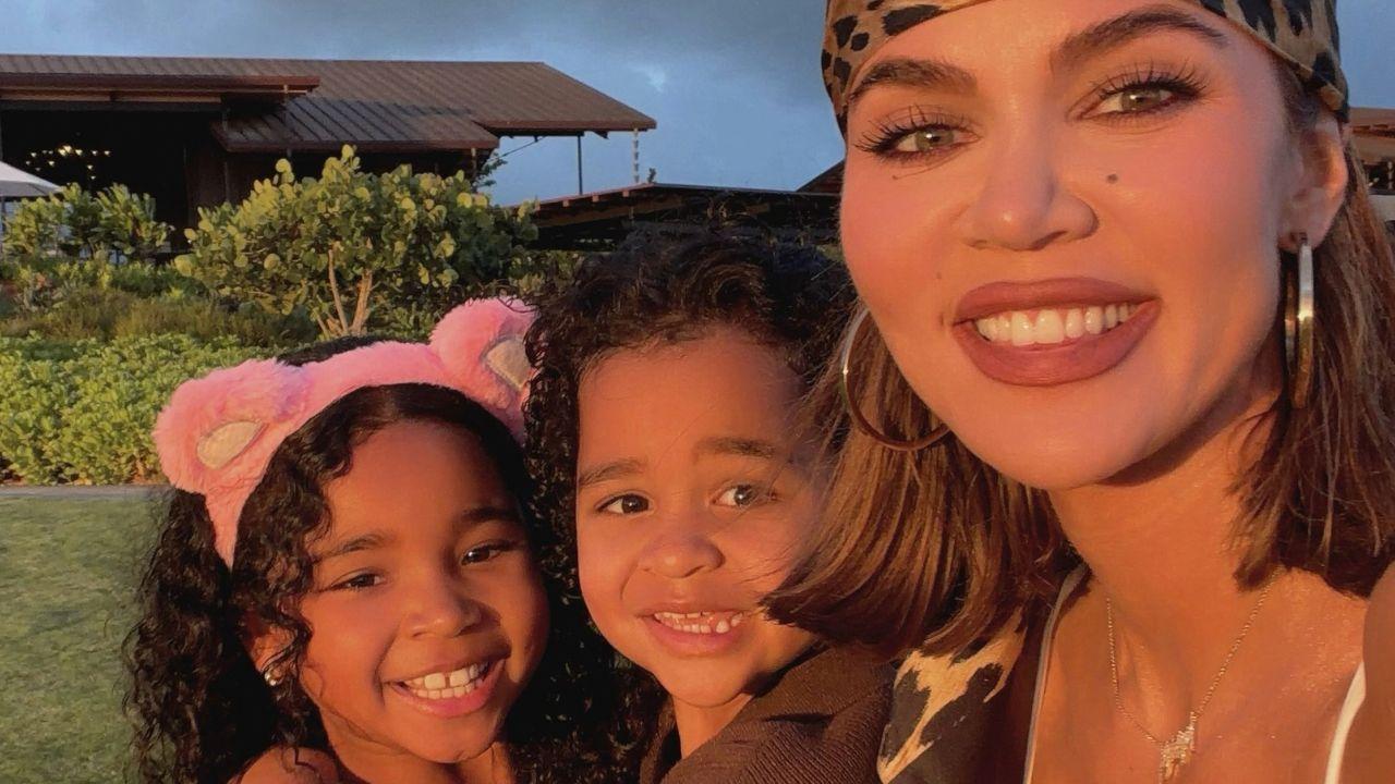 Image of The mom-of-two shares daughter True and son Tatum with ex Tristan Thompson and has said motherhood remains one o her biggest priorities.