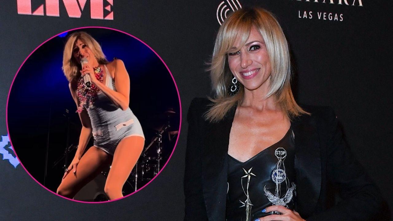 Split photo of Debbie Gibson
