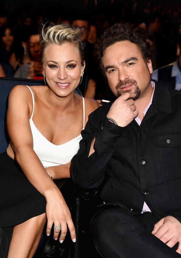 Johnny Galecki Biting Kaley Cuoco 004