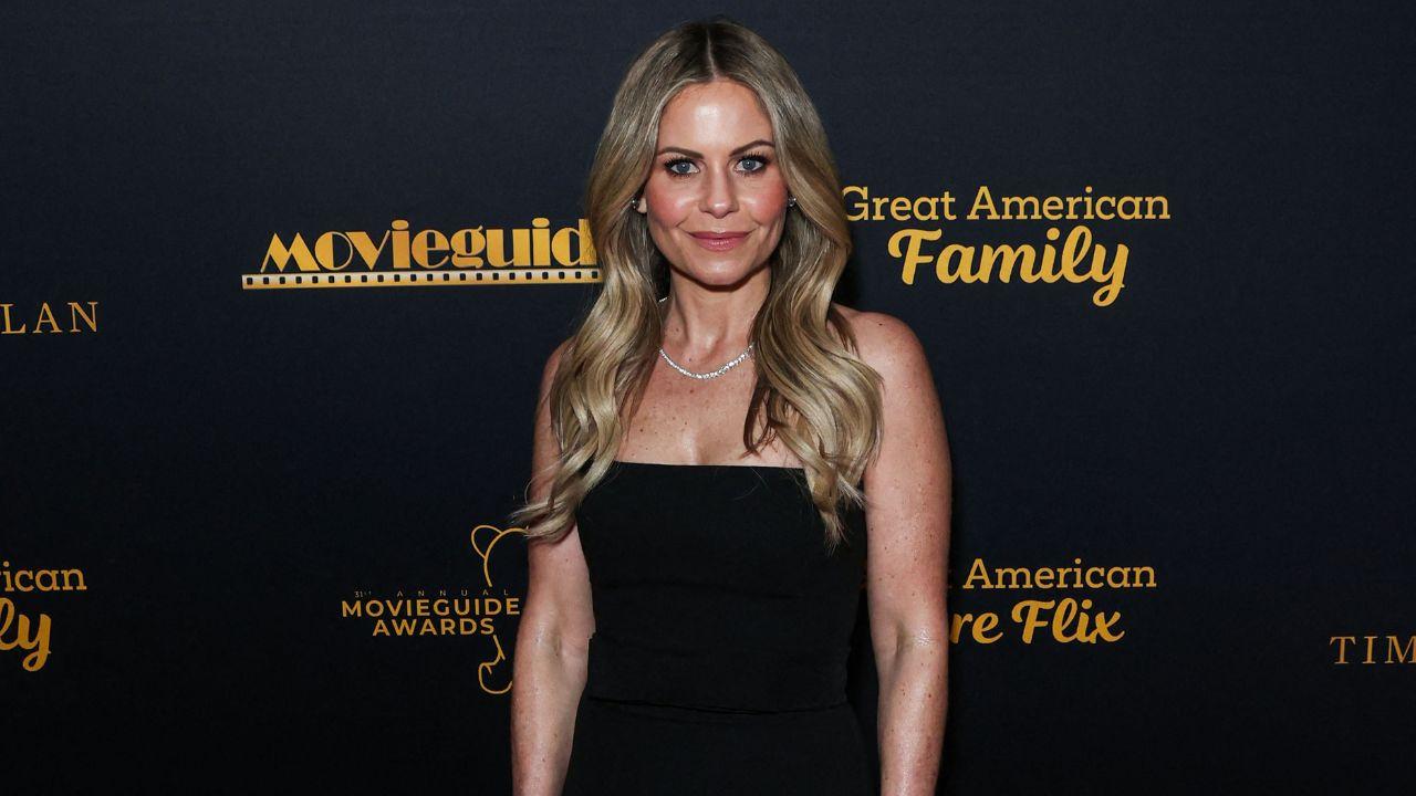 Image of Candace Cameron Bure confirmed that her grandson is now safe and sound at home.