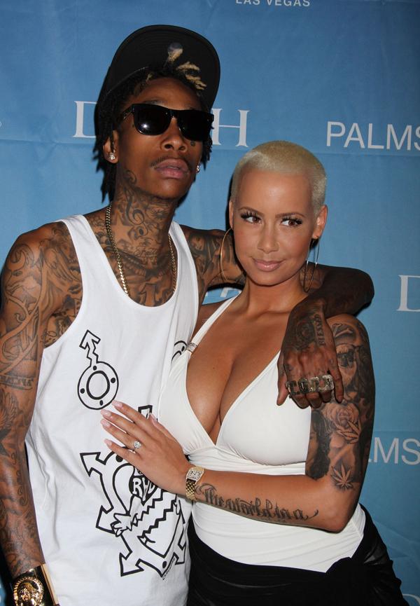 Wiz Kahlifa Amber Rose