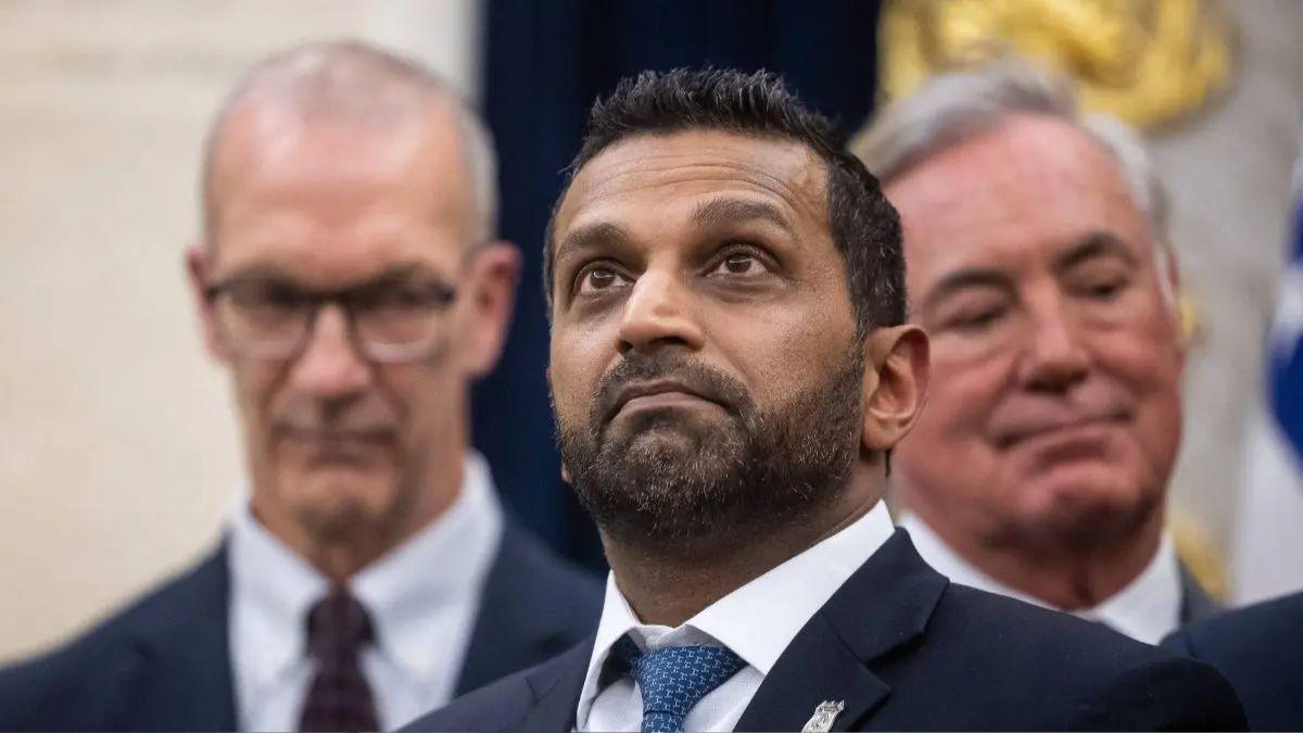 image of FBI Director Kash Patel falsely claimed that all the photos he shared with the public were taken on the morning of Nancy Guthrie's disappearance.