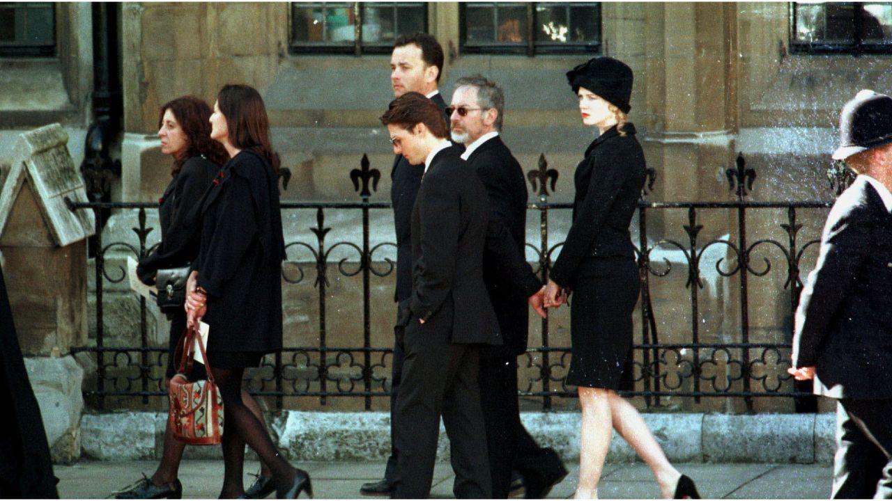 Image of Attendees at Princess Diana's Funeral