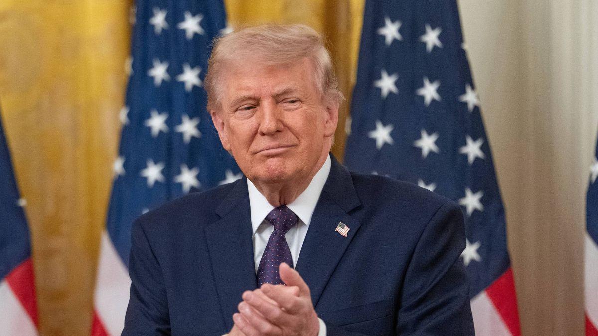 Image of Donald Trump praised the quarterback during his speech.
