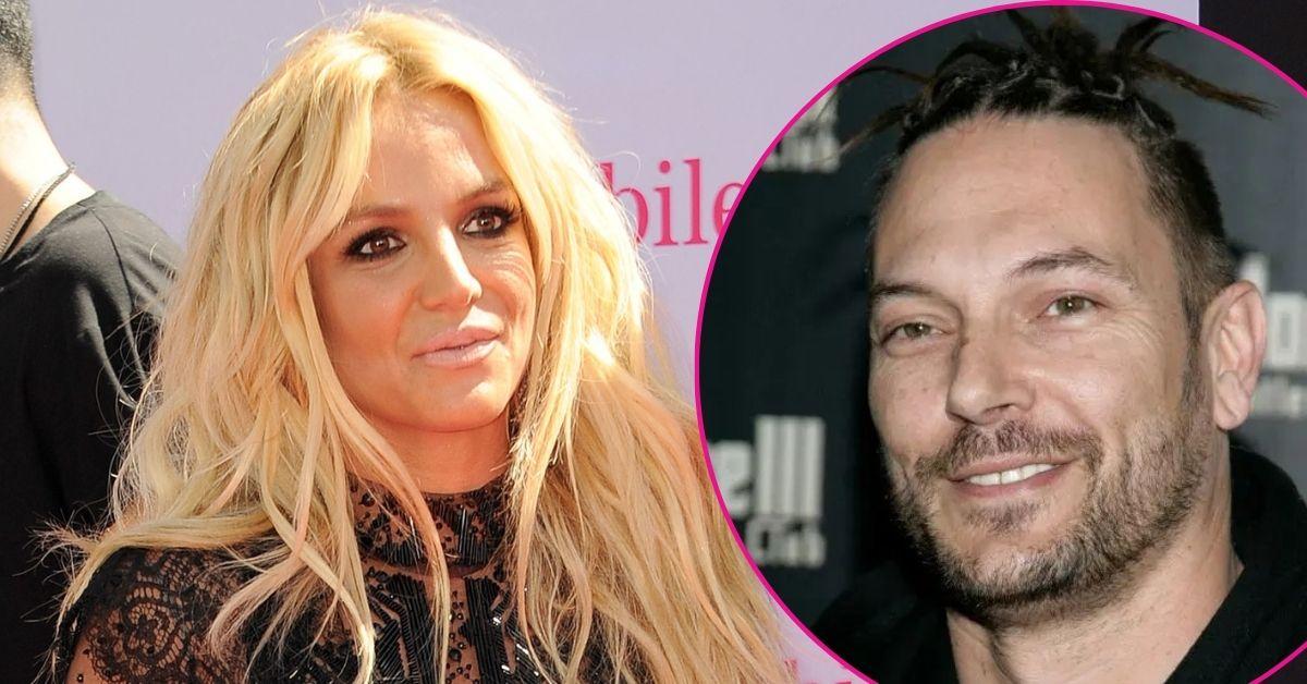 Photo of Britney Spears and Kevin Federline.
