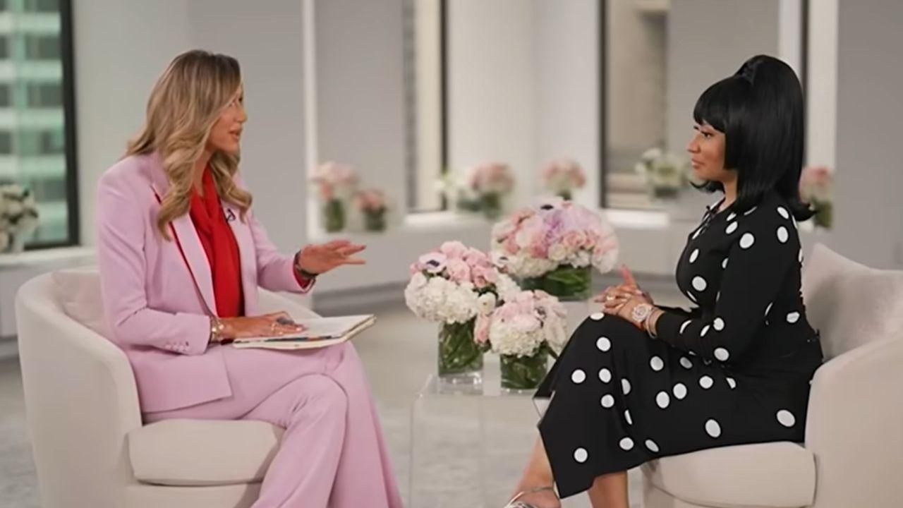Image of Nicki Minaj made her support for Donald Trump explicit during the conversation with Lara Trump.