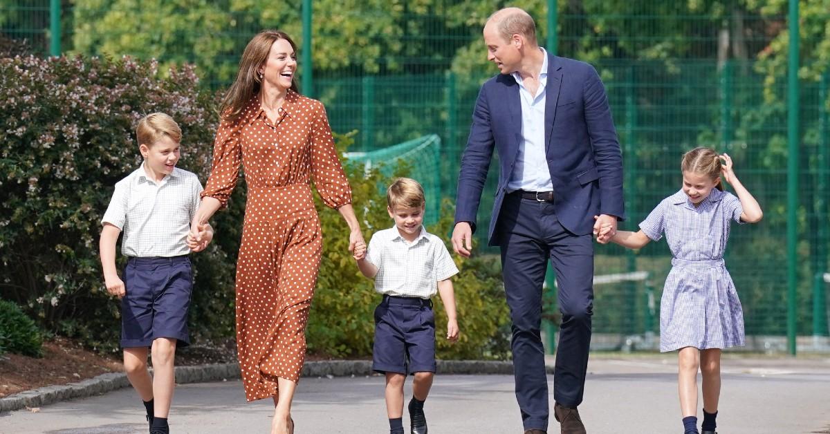 Kate Middleton, Princess Charlotte, Prince Louis Visit British DWTS