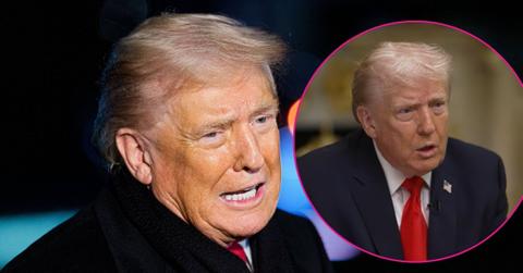 split photo of Donald Trump