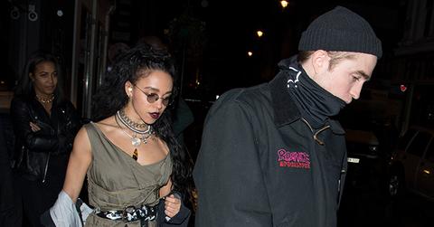 EXCLUSIVE: Robert Pattinson Romances FKA Twigs With Dinner Date At Groucho in Soho