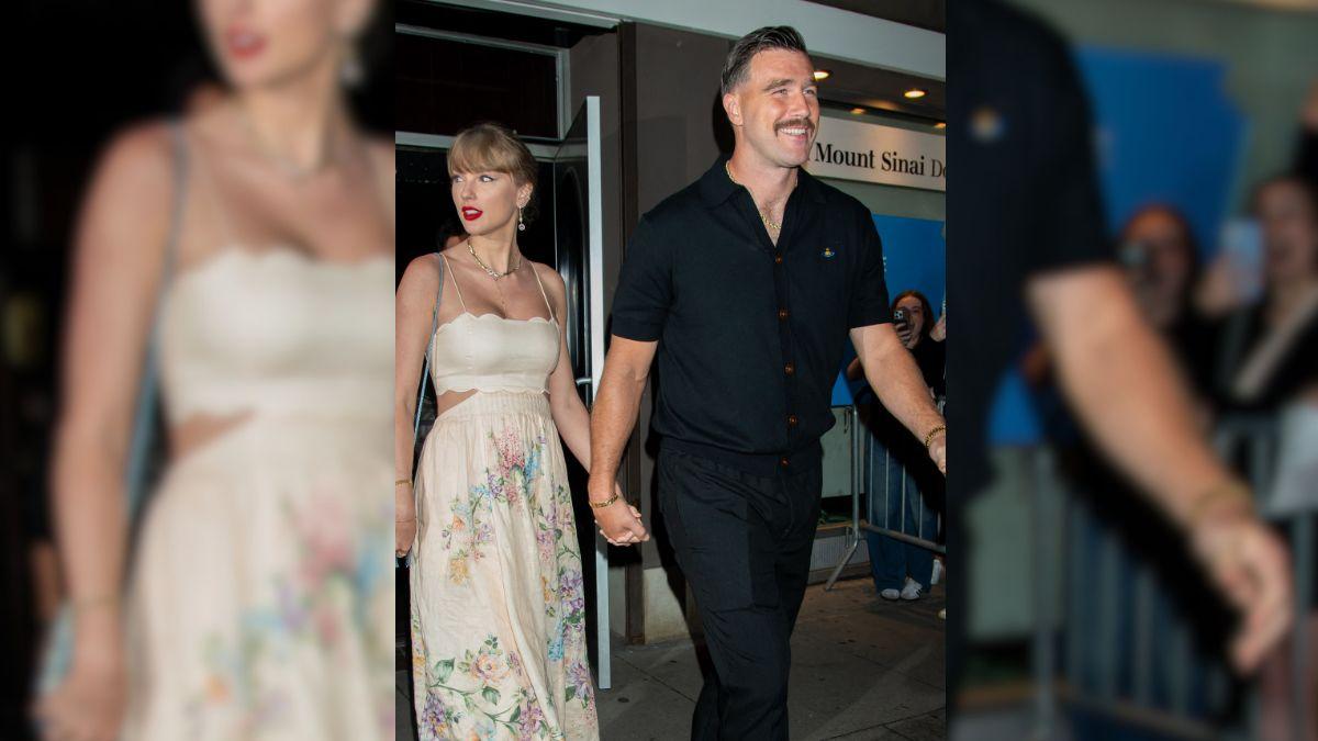Image of The Dior fashion house issued a statement about creating wedding looks for Taylor Swift and Travis Kelce.