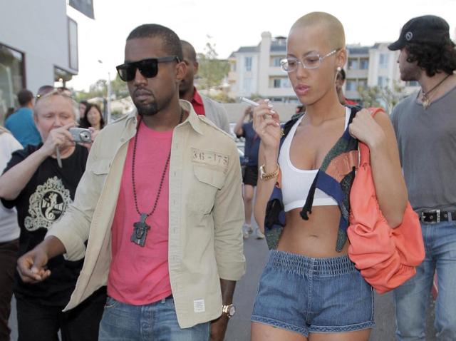 Amber Rose Denies Using Ex Kanye West For Money & Fame