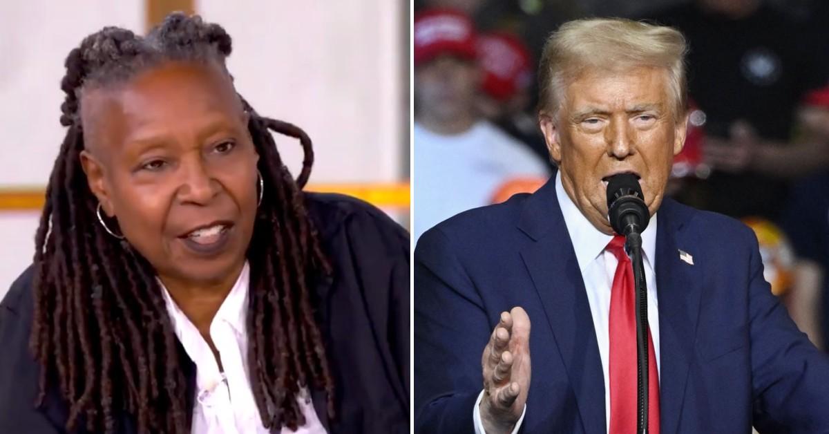 whoopi goldberg refuses to say donald trumps name  day after he wins  election what happened last night pp