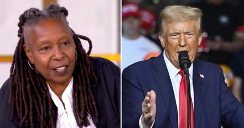 whoopi goldberg refuses to say donald trumps name day after he wins election what happened last night pp