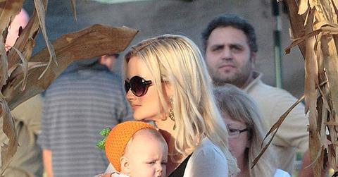 Holly Madison Rainbow Pumpkin Picking