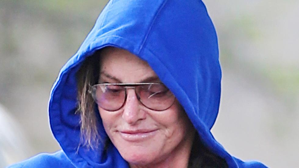 EXCLUSIVE: **PREMIUM RATES APPLY** Smiling Bruce Jenner looks happy the morning after Diane Sawyer interview aired