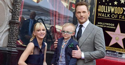 chris pratt son jack anna faris divorce pp