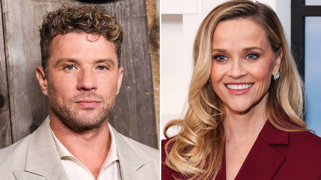 Split image of Ryan Phillippe and Reese Whitherspoon